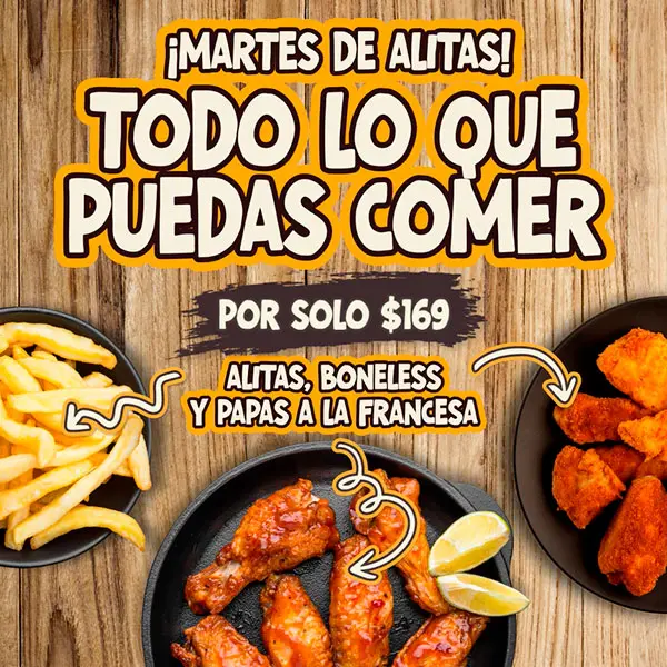 Bar El Triunfo — Reel Martes de Alitas